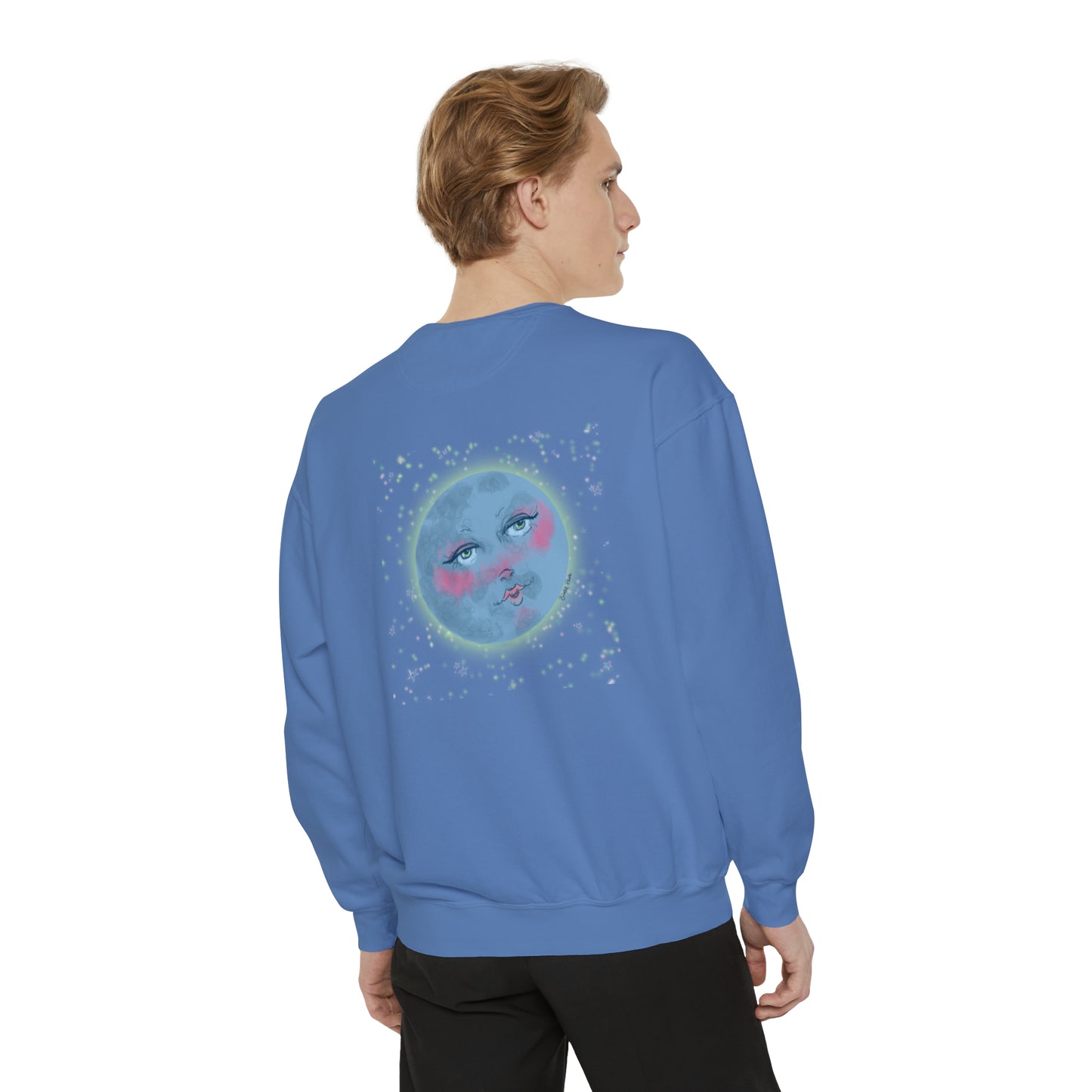 My Moon by Birdie Plank™ - Unisex Garment-Dyed Sweatshirt