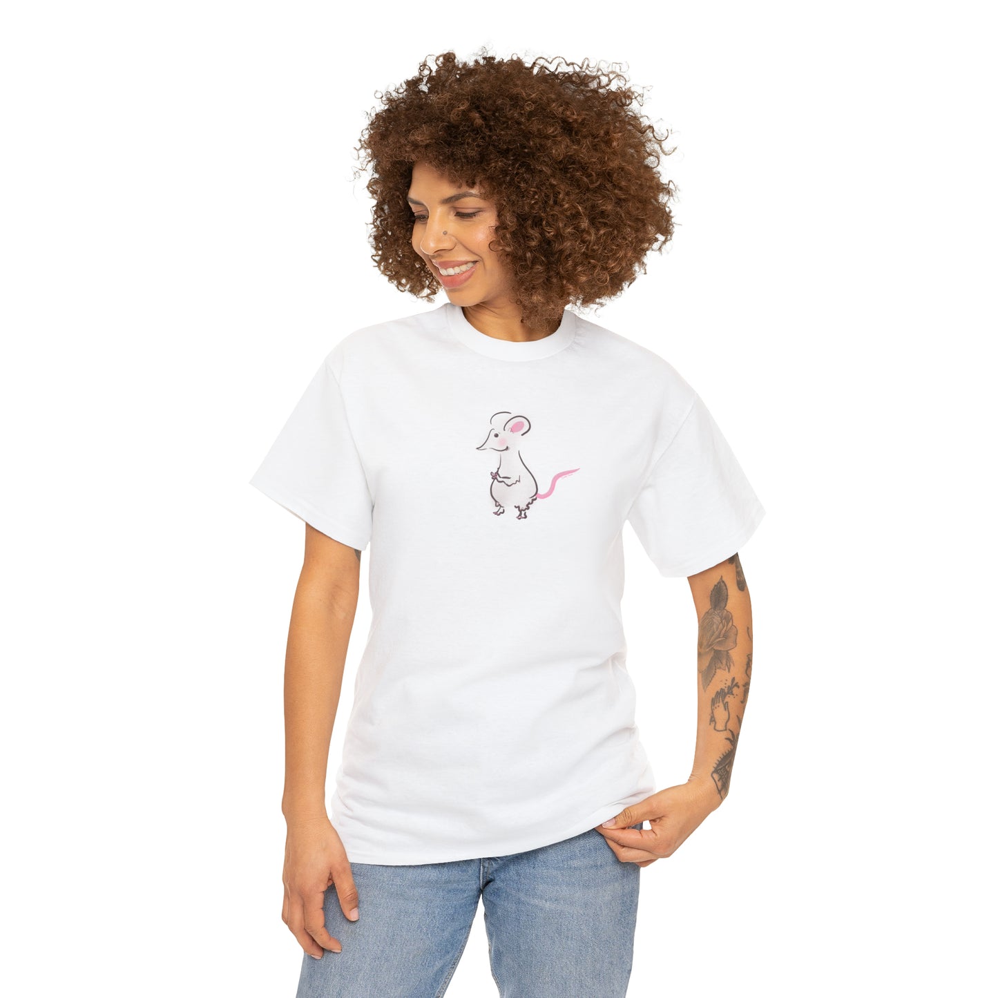 La Petite Souris by Birdie Plank™ - Unisex Heavy Cotton Tee