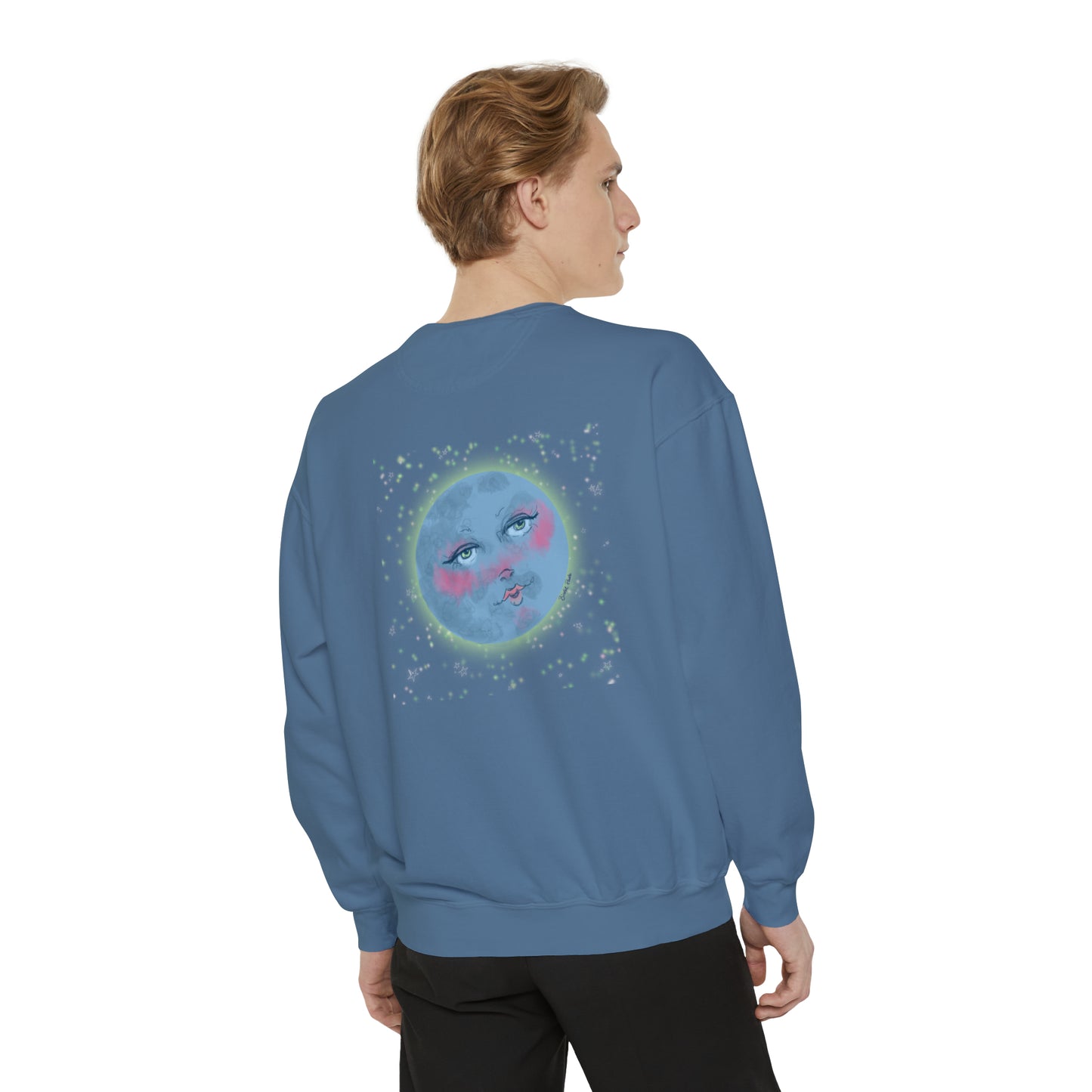 My Moon by Birdie Plank™ - Unisex Garment-Dyed Sweatshirt