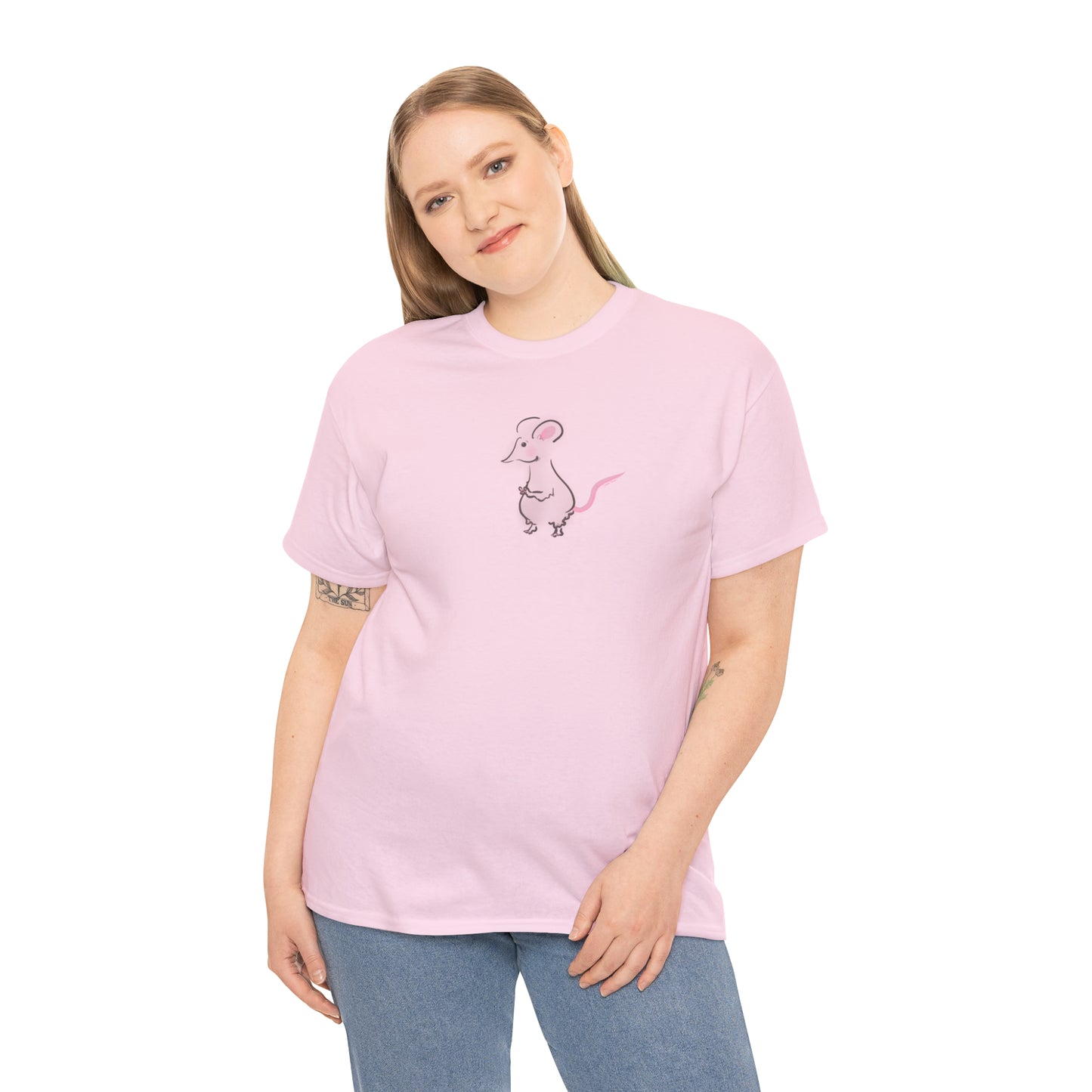 La Petite Souris by Birdie Plank™ - Unisex Heavy Cotton Tee