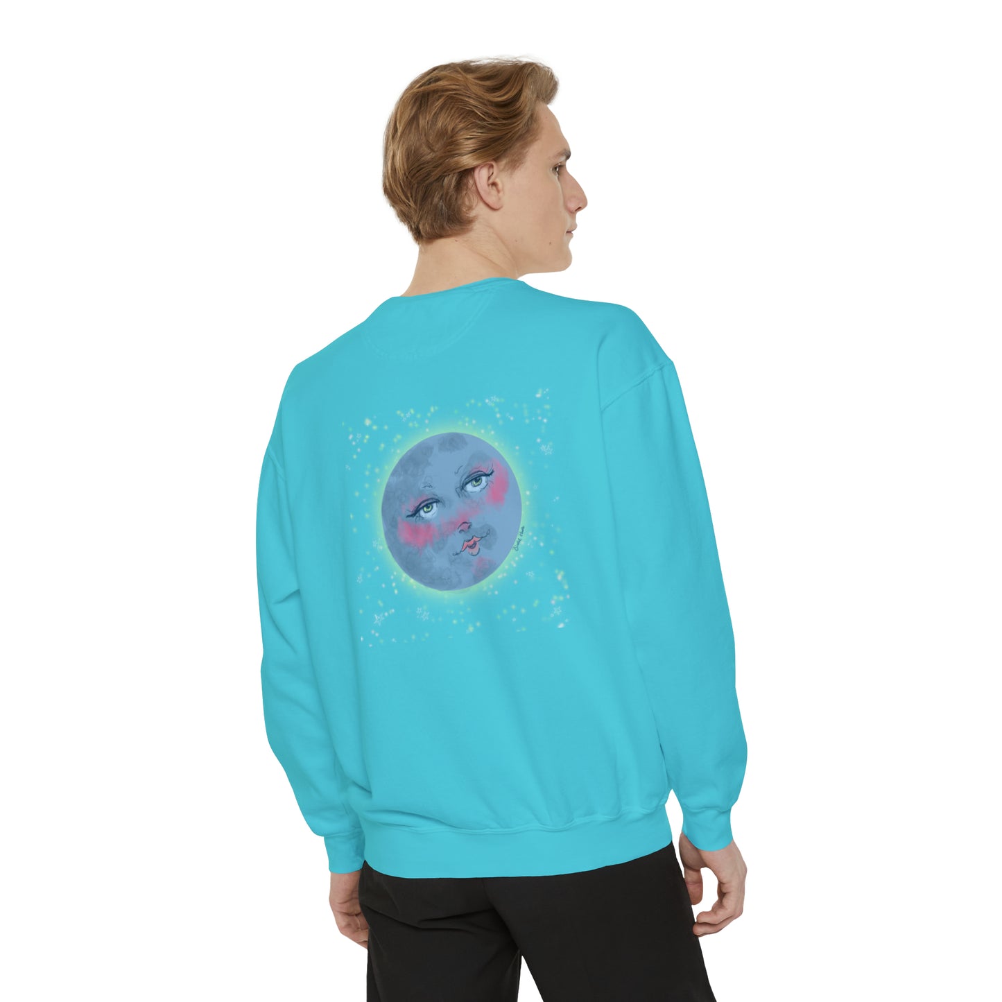 My Moon by Birdie Plank™ - Unisex Garment-Dyed Sweatshirt