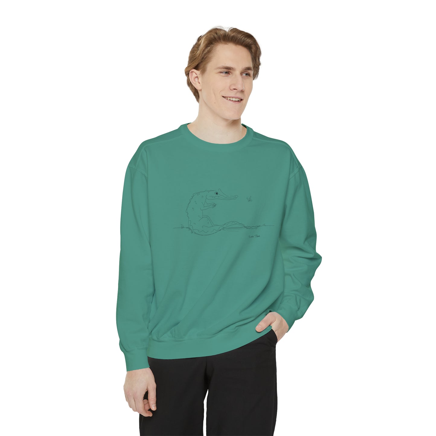 Little Friend by Birdie Plank™ - Unisex Garment-Dyed Sweatshirt