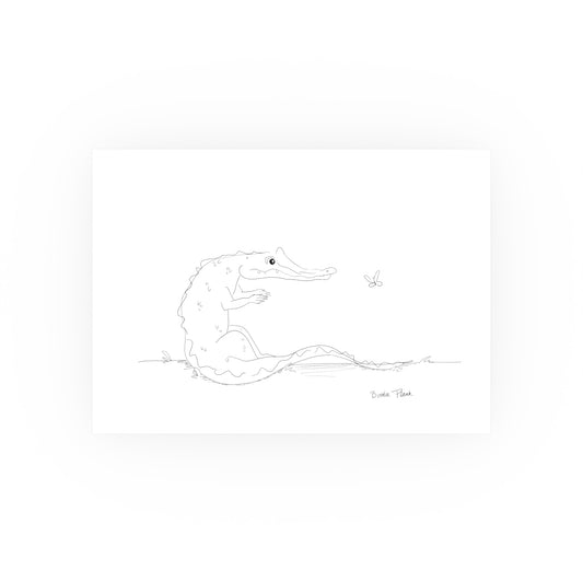 Little Friend by Birdie Plank™ - Satin and Archival Matte Posters