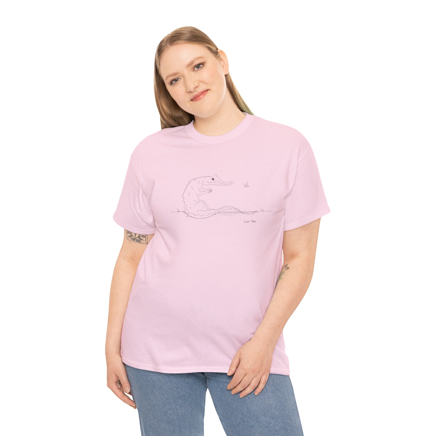 Little Friend by Birdie Plank™ - Unisex Heavy Cotton Tee