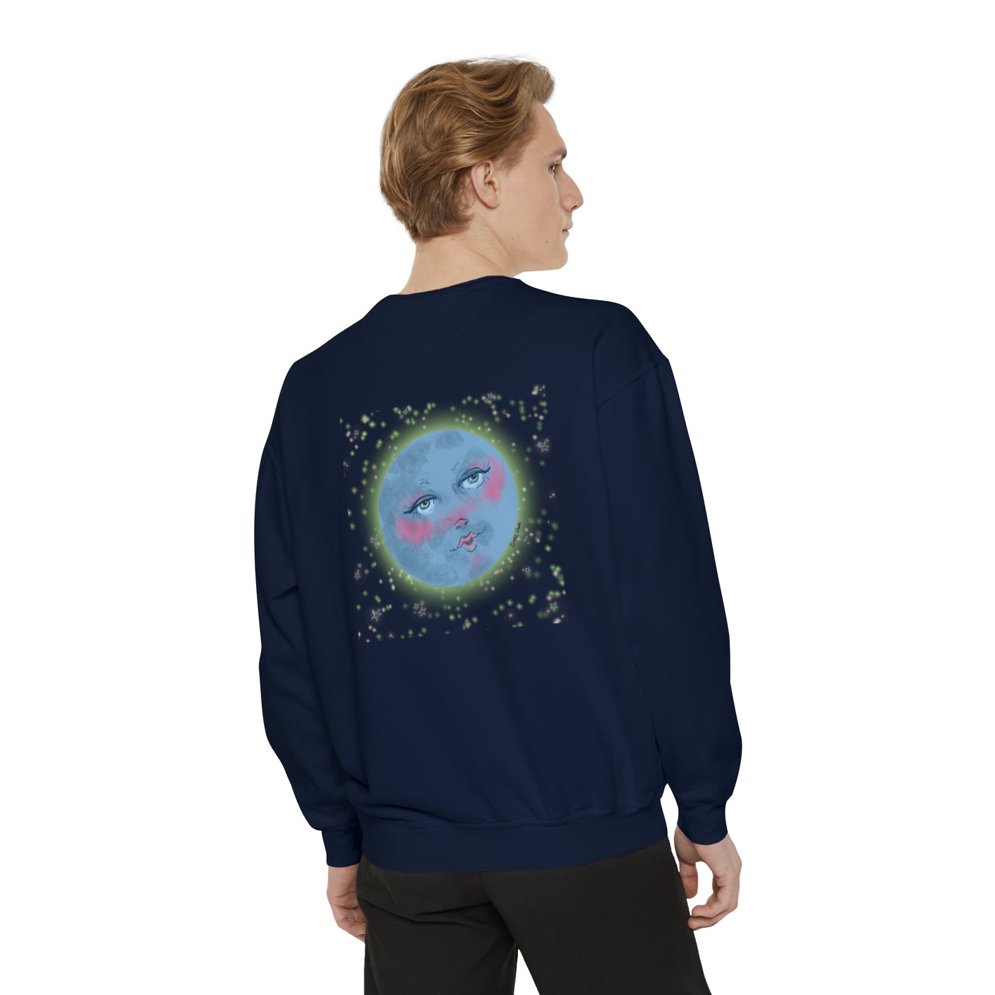 My Moon by Birdie Plank™ - Unisex Garment-Dyed Sweatshirt