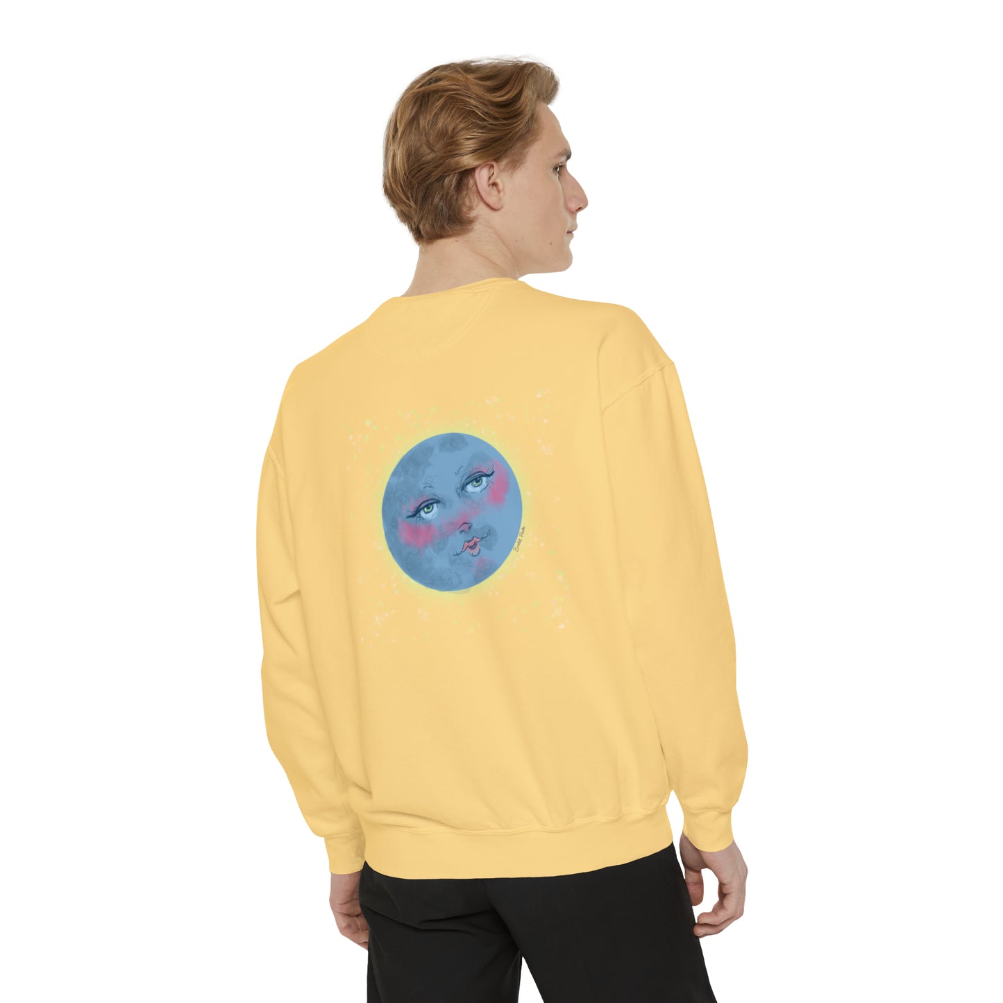 My Moon by Birdie Plank™ - Unisex Garment-Dyed Sweatshirt