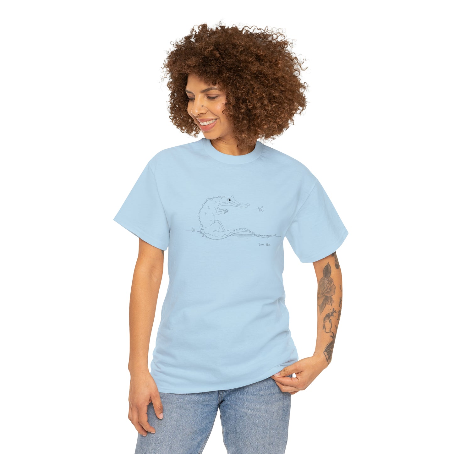 Little Friend by Birdie Plank™ - Unisex Heavy Cotton Tee