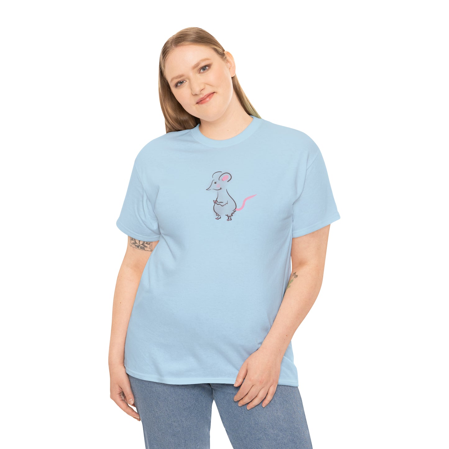 La Petite Souris by Birdie Plank™ - Unisex Heavy Cotton Tee