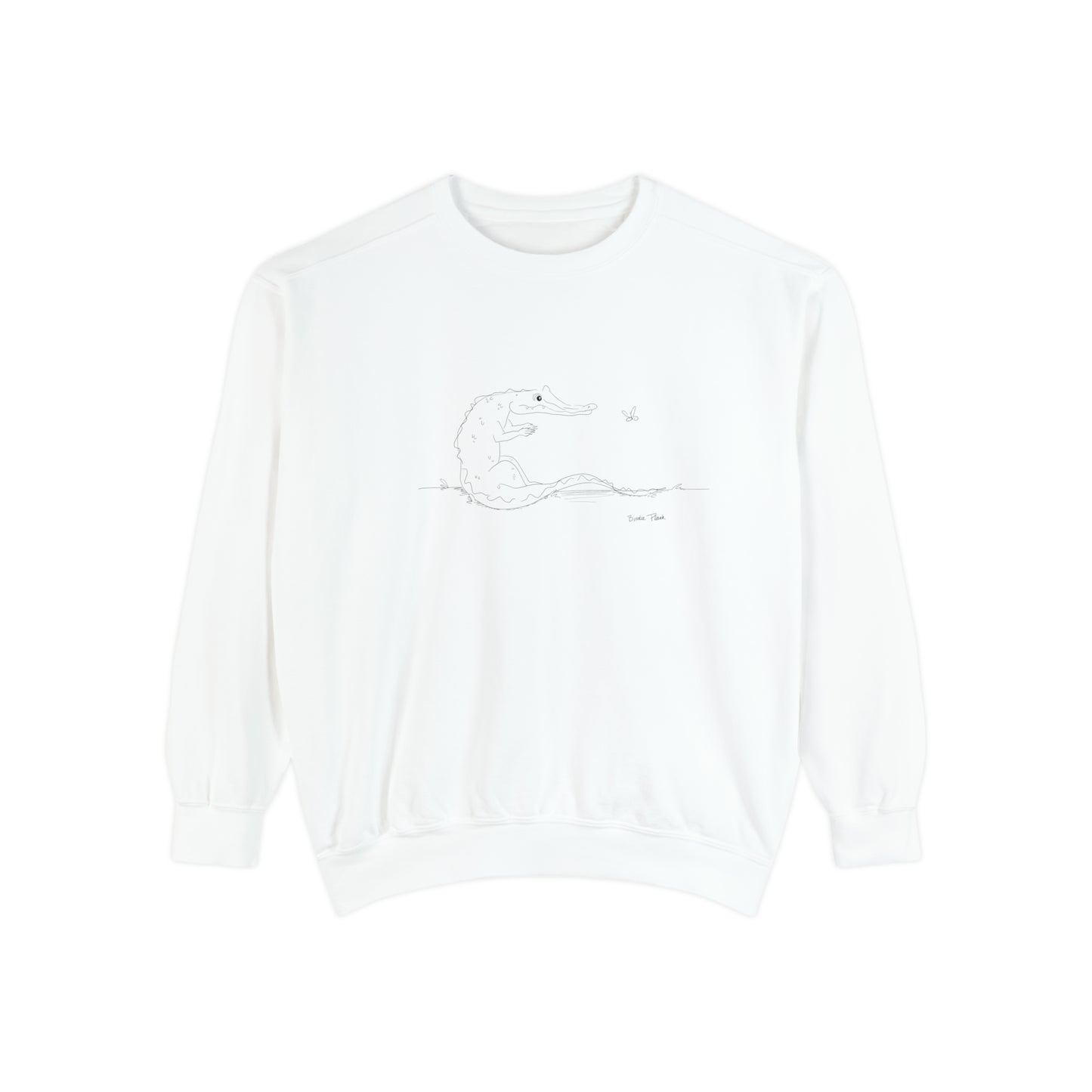 Little Friend by Birdie Plank™ - Unisex Garment-Dyed Sweatshirt