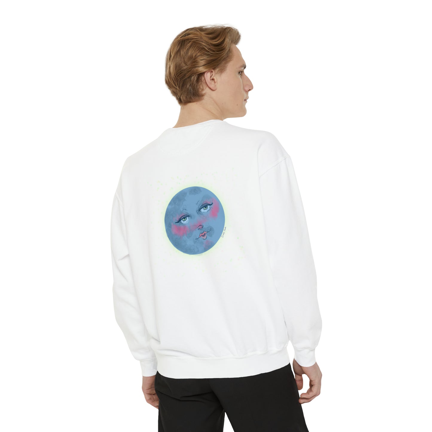 My Moon by Birdie Plank™ - Unisex Garment-Dyed Sweatshirt