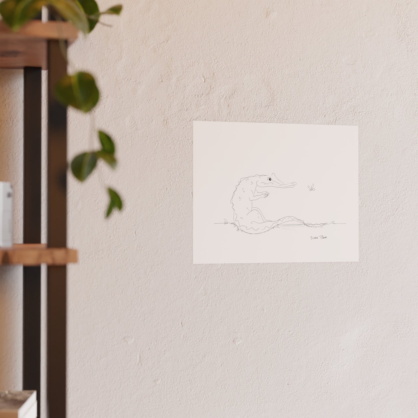 Little Friend by Birdie Plank™ - Satin and Archival Matte Posters