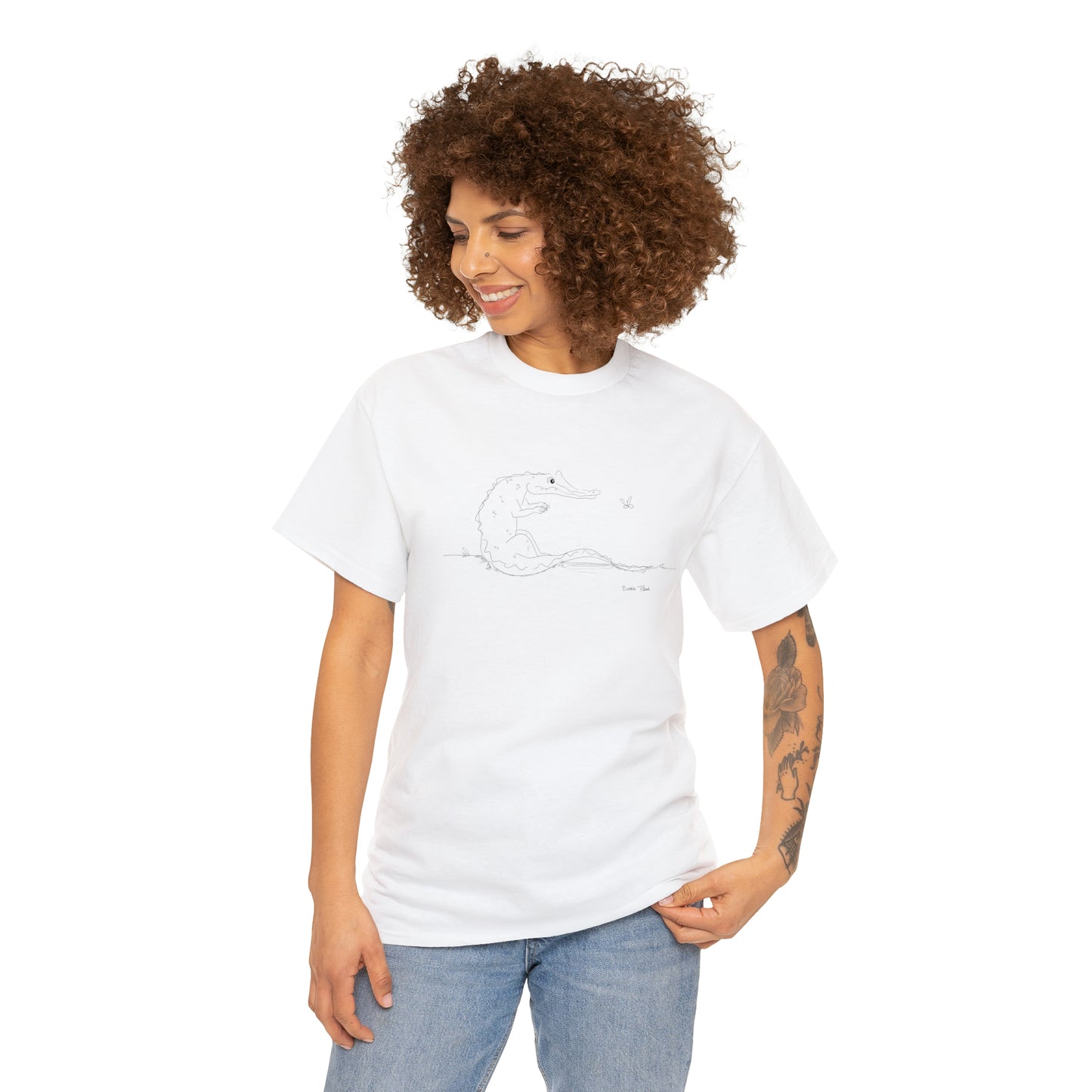 Little Friend by Birdie Plank™ - Unisex Heavy Cotton Tee