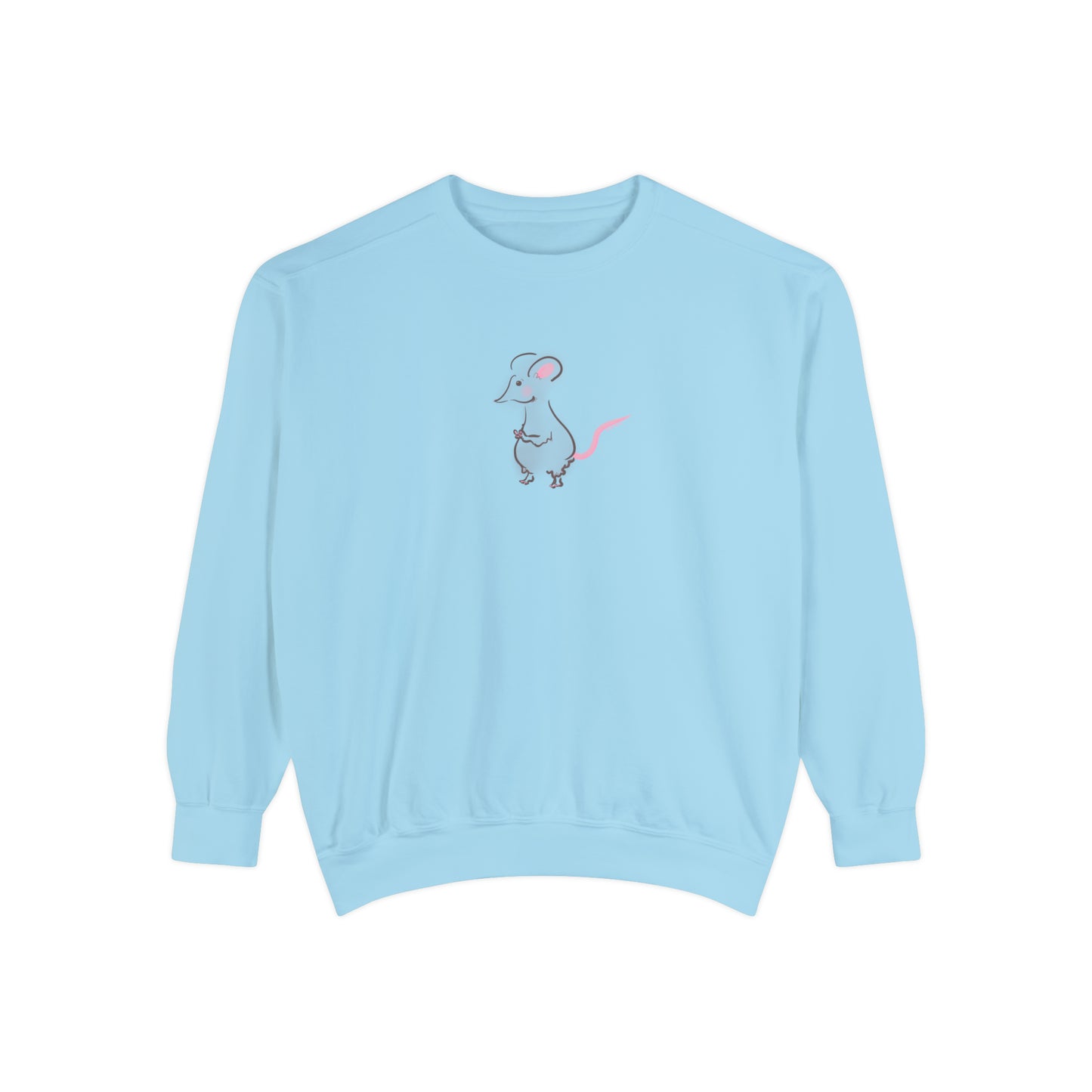 La Petite Souris by Birdie Plank™ - Unisex Garment-Dyed Sweatshirt